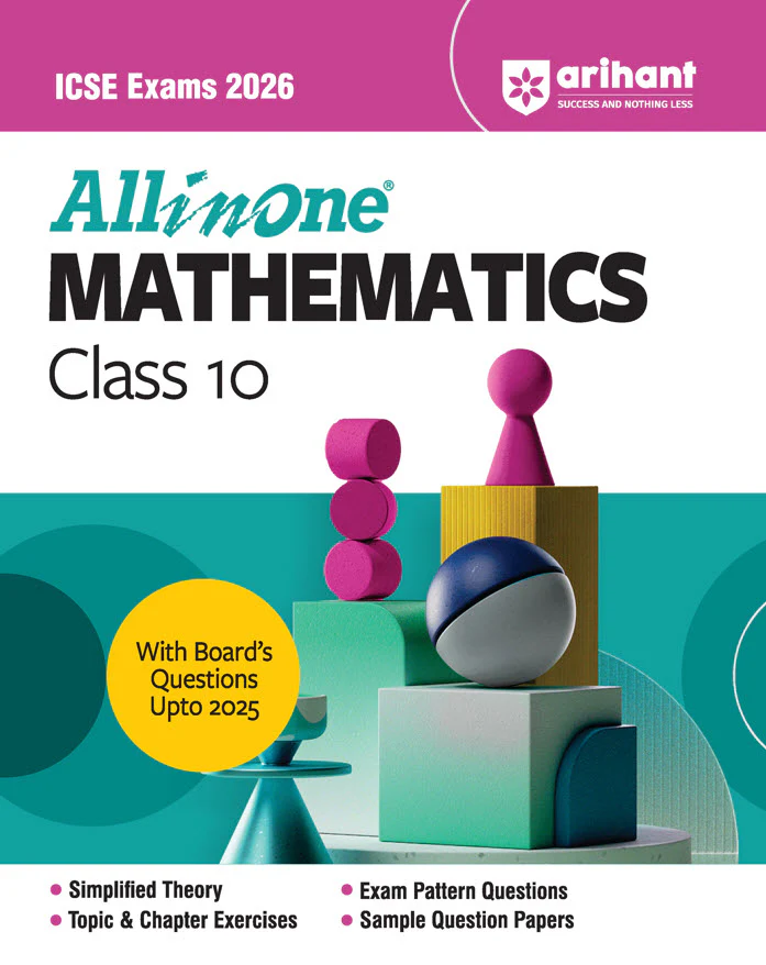 Combo of ICSE All in One Class 10th Exam 2026 | Physics, Chemistry, Mathematics, Biology, Hindi English Lang (Paper-1), History & Civics & Geography | With Free Chapterwise Solved Mathematics - Image 4