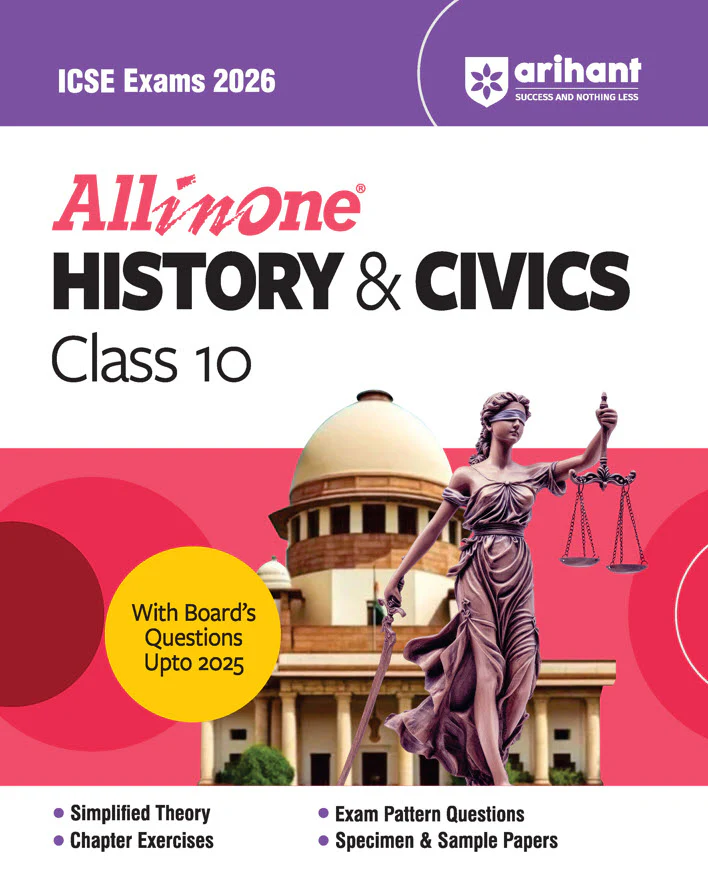Combo of ICSE All in One Class 10th Exam 2026 | Physics, Chemistry, Mathematics, Biology, Hindi English Lang (Paper-1), History & Civics & Geography | With Free Chapterwise Solved Mathematics - Image 7