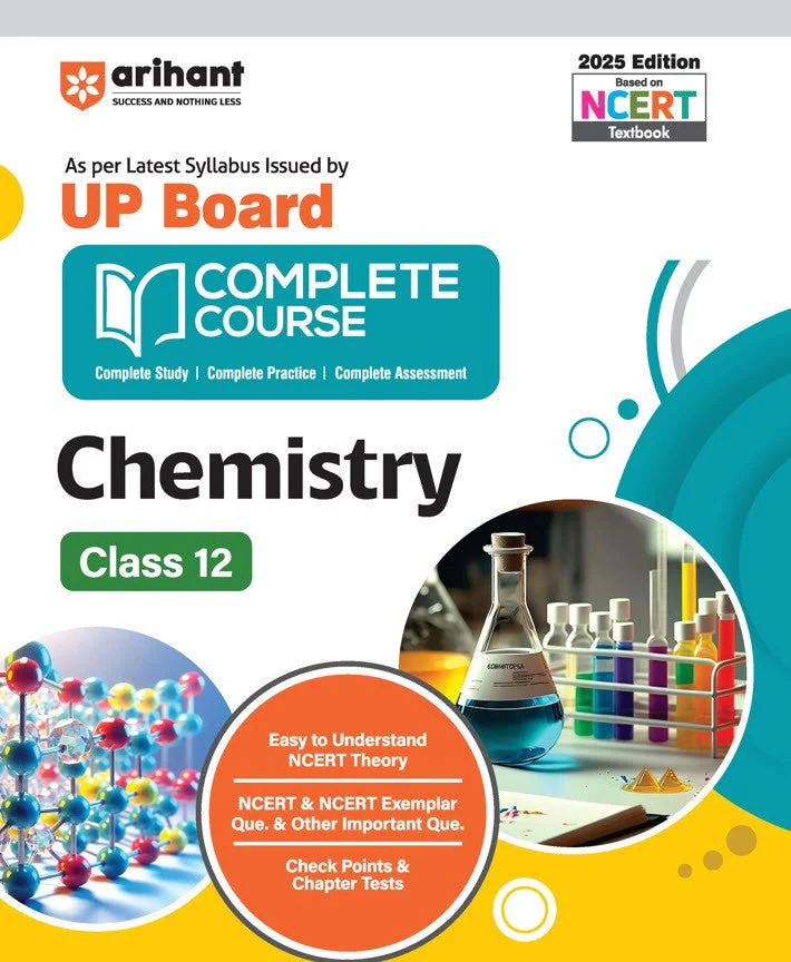 Combo of UP Board Complete Course Class 12th Exam 2025-26 | Biology, Physics, Chemistry, Samanya Hindi, & English | Free Avatar Up Board Chemistry - Image 4
